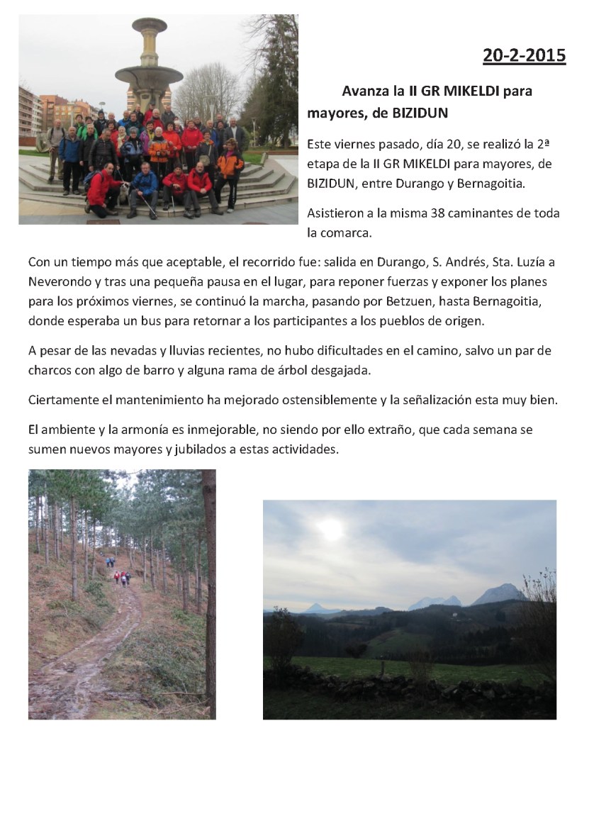 II GR MIKELDI para Mayores