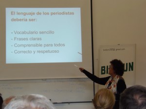 Momento de la conferencia